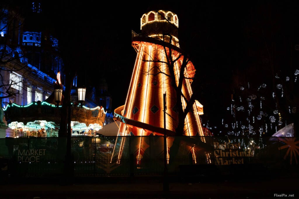 The Fujifilm X-E5 an Everyday Powerhouse 1 Belfast at night with the Fujifilm X-E5